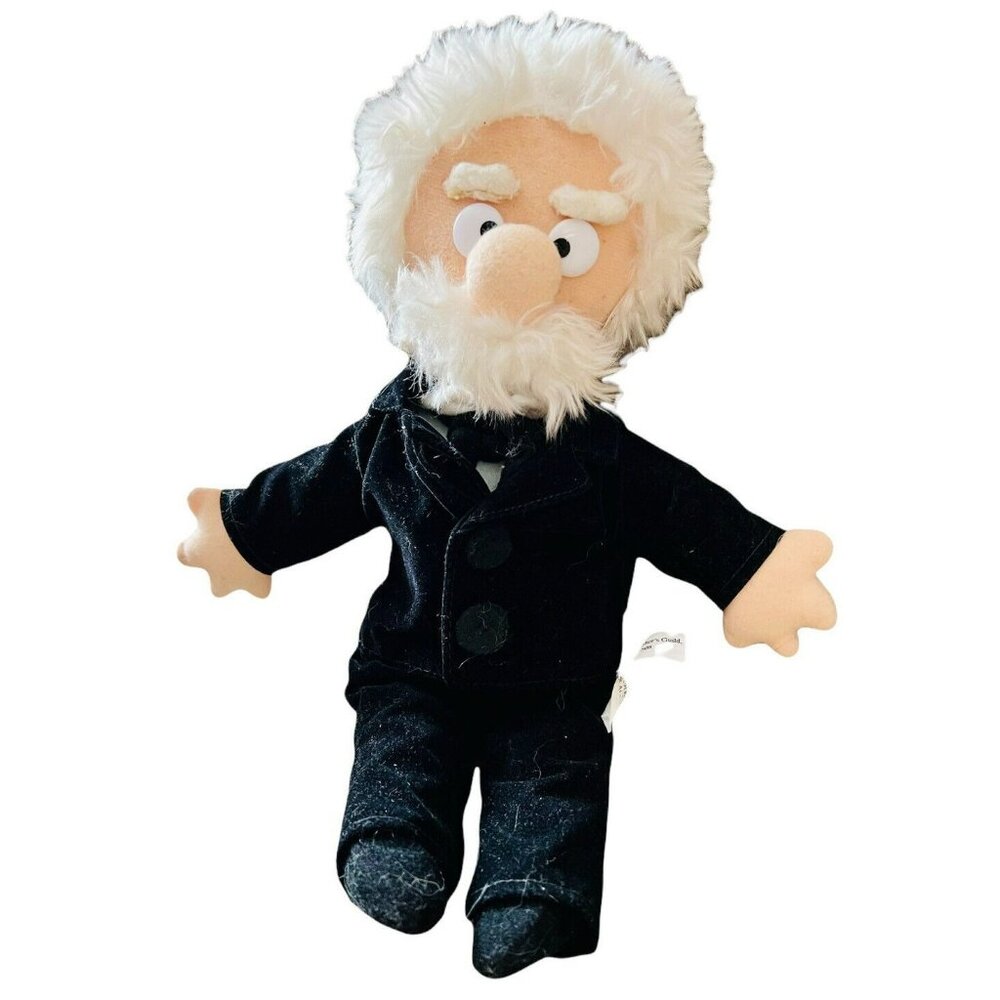 ALBERT‎ EINSTEIN Brainy Beanies Doll Plush  Unemployed Philosophers Guild 12"